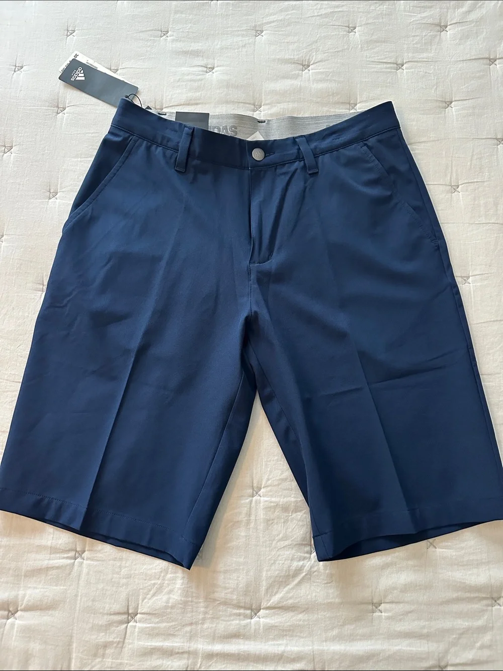 adidas Ultimate 365 Men’s Navy Flat-Front Performance Shorts